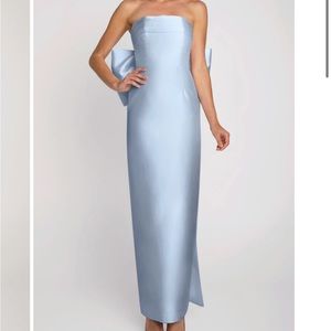 Alexia maría inspired blue gown